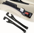 Dailuee Car Seat Gap Filler 2 Pack, No Drop Car Seat Side Gap Seam Filler, Fit for Most Car, SUV, Truck