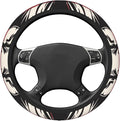 Steering Wheel Cover Polyester Thick Non-Slip Car Steering Wheel Cover Protector Universal 15 Inch, American Flag Lion
