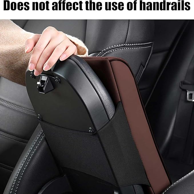 Car Armrest Cushion for Nissan Murano III (Z52) 2015-2017 2018 2020 2021 2022 2023, Car Armrest Pad Soft Leather Car Center Console Cover Car Interior Accessories,A-Black