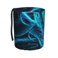 Blue Dragon Car Trash Can Leak Proof Hanging Waterproof Garbage Can Multipurpose Trash Bin for Car SUV Front Seat Headrest Collapsible and Portable Storage Pocket