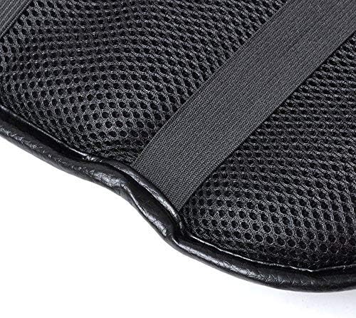 Soft PU Leather Car Armrest Pads Univeral Vehicle Auto Center Consoles Armrest Padding Protective Case Pillow Pad Cover Cushion Armrest Pillow (Brown)