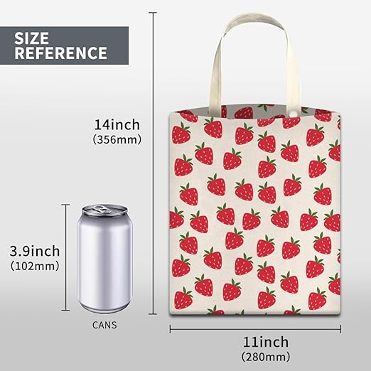 ABUIFDK Car Trash Can, Cute Car Trash Bag, Hanging Car Organizer and Storage Bag, Trash Bin for Car Accessories, Vehicle, Travelling, Camping Cute Red Strawberry