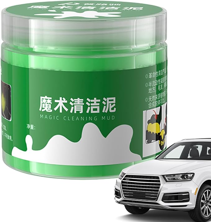 Car Cleaning Gel - Multi-functional Dust Cleaning Mud for Tablet Laptop - Automotive Dust Car Crevice Cleaner Slime Auto Air Vent Interior Detail Removal for Putty Keyboard Cleaner