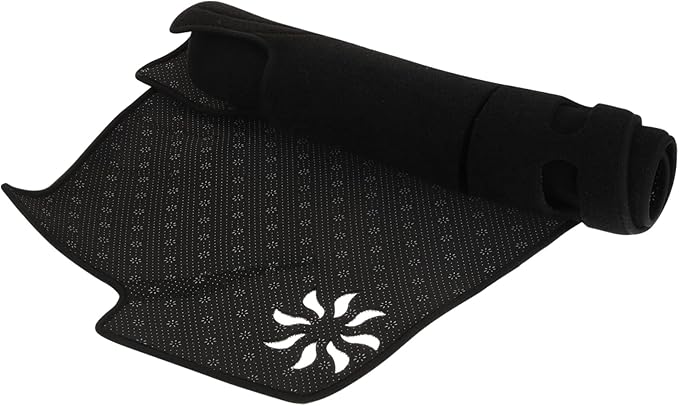 Dashboard Cover Mat for Automotive Interior Slip Polyester Protector for Sunlight and Glare for Left-Hand Drive Cars and Easy to Install