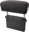 Car Armrest Storage Box, Universal Car Center Console Arm Rest Cushion with Adjustable Height, Car Seat Gap Filler Organizer, Car Armrest Support Elbow Pad for Most Car Models