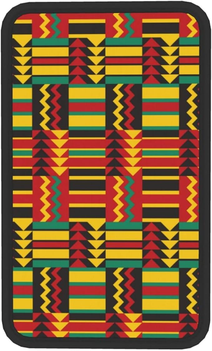 Vintage African Print Car Center Console Cover Car Armrest Cushion Waterproof Middle Console Cover Car Arm Rest Cover Pad Comfortable Car Accessories Interior for SUV Sedan Truck