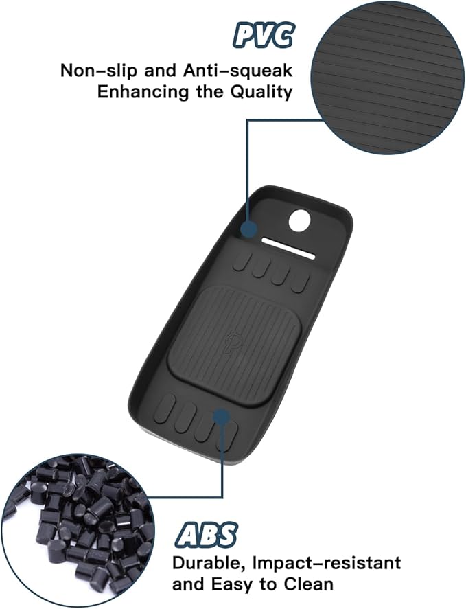 2026 Palisade Wireless Charging Pad for Hyundai Palisade 2026 Accessories Anti-Slip Wireless Silicone Mat Compatible with 2026 Hyundai Palisade Calligraphy/Limited/XRT Pro(Only for 7-seat version)