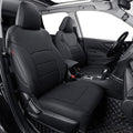 coverdream Custom Seat Covers Compatible with Select Subaru Legacy 2010 2011 2012 2013 2014 Models - Leatherette (Black,Full Set)