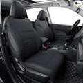 coverdream Legacy Seat Covers Full Set for 2015-2019 Subaru Legacy Auto Seat Cushion,Fully Covered,Scratch-Resistant,Luxury Waterproof Leather Car Seat Protector (Black)