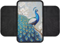 Boatee Peacock Center Console Cover Arm Rest Cover for Car Console Cushion Armrest Mat for Car Accessories Auto Middle Console Organizer Pad Interior Protection for Most Vehicle SUV Truck Car Blue