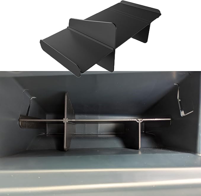 USSDE Glove Box Organizer for Ford Maverick 2022 2023 2024 2025 Car Storage Organizers Upgrade ABS GloveBox Insert Compartment Tray Partition Divide Space Accessories (Glove Box)