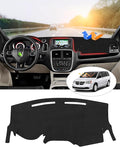 CARTIST Dashboard Cover Custom Fit for Dodge Grand Caravan 2011-2020 /Chrysler Town Country 2011-2016 Accessories Dash Cover Mat Pad Black