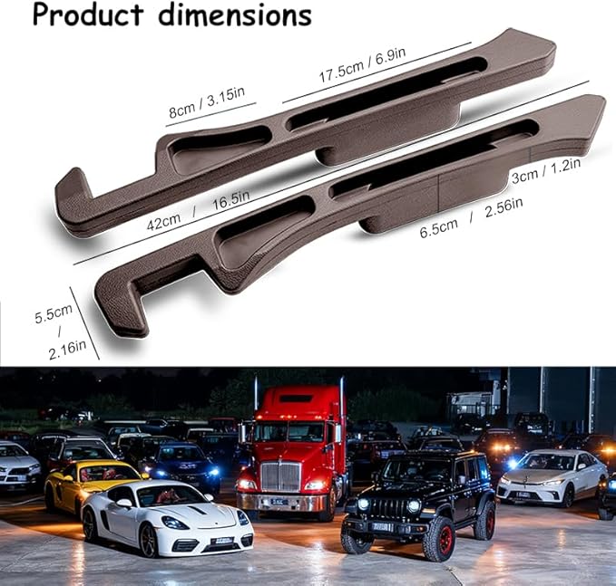 Car Seat Gap Filler Organizer with Dual Slots, 2 Pack Anti-Drop Storage Solution for Car SUV Truck - Prevents Phone, Keys, Wallet from Falling Between Seats (Brown)