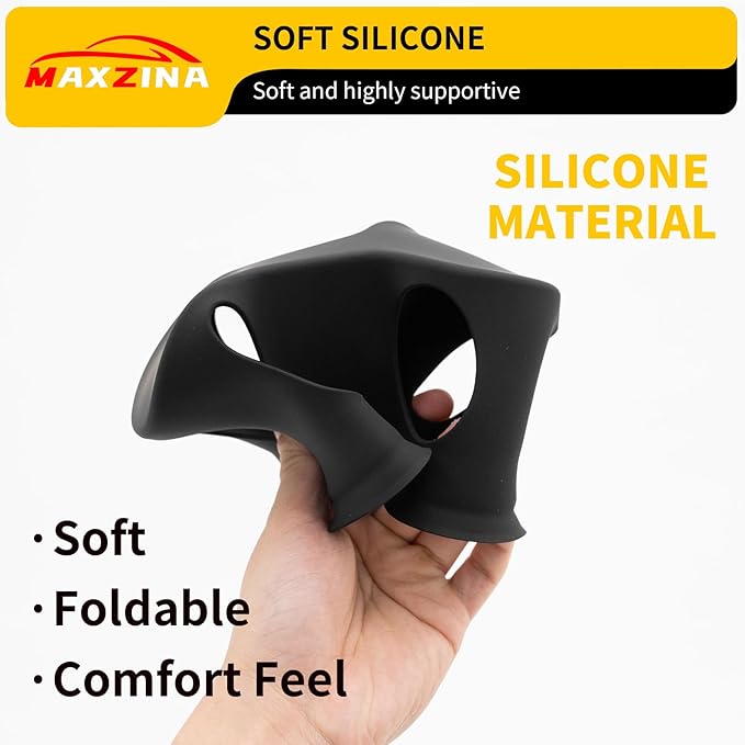 Maxzina Cup Holder Compatible with 2024 2025 Chevrolet Traverse (Not for Limited) Insert Center Console Cup Holder Soft Silicone Black Bottle Holder Interior Decoration 2024 Chevy Traverse Accessories