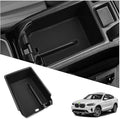 Ruiya 2025 BMW X4 Center Console Organizer for BMW X4 2025 Accessories ABS Material Armrest Console Glove Tray Compatible with (2019-2026) BMW X4 G02 & (2018-2024) BMW X3 G01