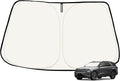 Toluoma Custom Fit Windshield Sun Shade for Ford Explorer 2011-2019 - Full Coverage, 210T Reflective Fabric, Double-Layer Design - Blocks 99% UV Rays, Keeps Car Cool, Easy to Install and Store