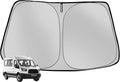 Fonowka Windshield Sun Shade for 2015-2025 Ford Transit Wagon XL,Wagon XLT,Connect Van XL Foldable Sun Sunshade for Car Front Window Automotive Interior Protector Custom Fit Accessories
