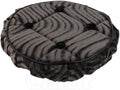 OG Lowrider Classic Bike Cruiser Bicycle Steering Wheel Cover Velour Swirl | Fits 8” Steering Wheels | Multiple Color Options | Lowrider Accessory (Charcoal)