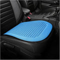 Car Front Seat Bottom Cover, Cool Breathable Anti-Slip Vehicle Driver Seat Protector Cushion, Comfortable Auto Interior Chair Protection Pad Mat, Universal for Truck SUV Sedan (Blue)