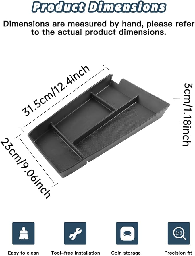 Ruiya 2025 BZ4X Lower Console Organizer for Toyota BZ4X 2025 Accessories Silicone Material Under Console Organizer Compatible with (2022-2025) Toyota BZ4X & (2023-2026) Subaru Solterra