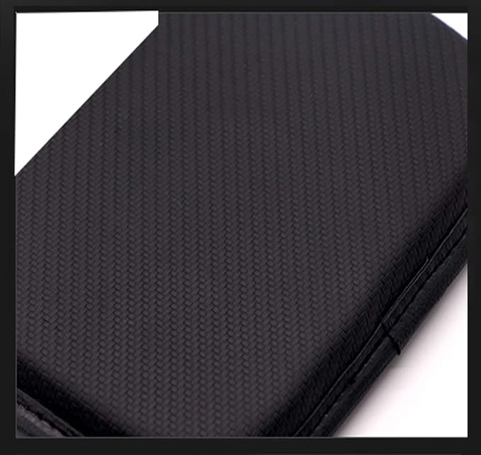 Forala Auto Center Console Pad PU Leather Car Armrest Seat Box Cover Protector Universal Fit