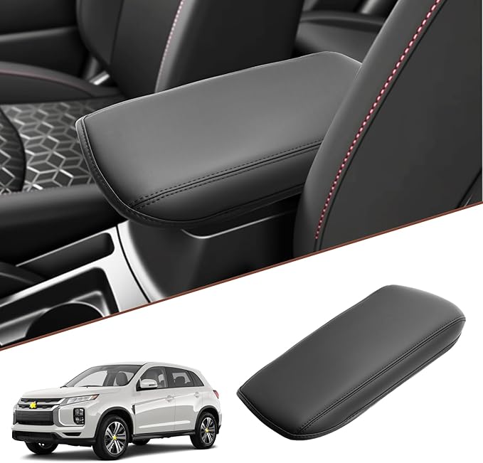 SKTU for 2025 2026 Mitsubishi Outlander Sport Center Console Cover for 2021-2026 Mitsubishi Outlander Sport Armrest Cover 2024 2025 2026 Outlander Sport Accessories Outlander Sport Console Cushion