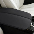 Fit for BMW X5 E70 2007-2013, Car Arm Rest Cushion, Leather Middle Console Cover, Non-Slip Car Arm Rest Cover Pad, Black