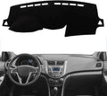 Fit for Hyundai Accent 2012-2017,Car Dashboard Cover,Non-Slip Dash Mat Dashboard Cover,Black Dash Cover Mat,Car Accessories