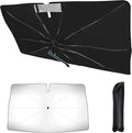 [2025 Upgrade] Rilsen Windshield Sun Shade Umbrella for Nissan Altima Sedan 2013 2014 2015 2016 2017 2018 Front Car Window Shades Double Thickened Foldable Sunshades Keep Cool and Protect Interior