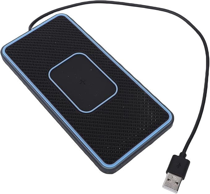 VBESTLIFE Wireless Charger Car Charging pad, 20W Magnet Fast Wireless Phone Charger Non Slip Cell Phone Flat Charging Mat for iOS 11-17, etc.