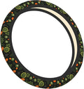 Vegetable Vegan Car Steering Wheel Cover, 15 Inch Steering Wheel Cover Stylish Decor for Most Cars