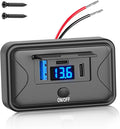 90W 12V USB Outlet Panel Wall Mount, Dual 36W USB C and QC 3.0 18W Car USB Port Charger with Voltmeter Button Switch, Waterproof 3 USB Multi Port Power Outlet DIY 12V Accessories for Car Bus RV Truck