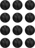 Cord Holder Cable Clips, 12PCS Black Adhesive Cord Organizer Charger Holder Wire Management Keeper for Nightstand, Desk, Office or Mouse