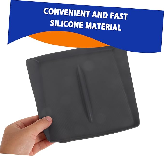 CHILDWEET Cordless Charger Mat for Model Y Skid Silicone Dashboard Charging Pad Sleek Minimalist Design for Easy Installation and Secure Phone Charging Your Car Interior