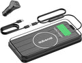 Wireless Car Charger Pad, 15W Fast Charging Pad with 70cm Extension Cable, Non Slip Car Wireless Phone Charger Mat Compatible with iPhone 16/15/14/13, AirPods, Samsung S25 S24(Extension USB-A)