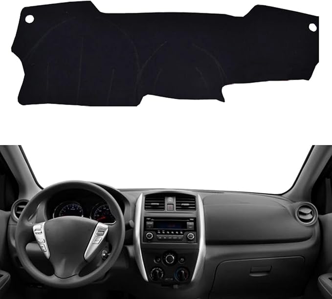 Fit for Nissan Versa Sedan N17 2012-2019,Dash Cover,Interior Dash Covers,Non-Slip Dashboard Cover Mat,Car Interior Accessories