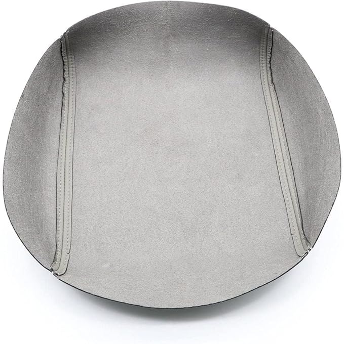 FZJDSD Gray Center Console Cover Armrest Cover Replacement Compatible with Honda Pilot 2009 2010 2011 2012 2013 2014 2015(The Leather Part Only)