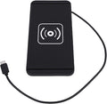 GOWENIC 20W Car Charging Pad, Fast Wireless Phone Charger Magnetic Wireless Charging Pad for 21 22 23 with 30cm USB C Cable Adjustable Size Cool Charger No Heat Build Up