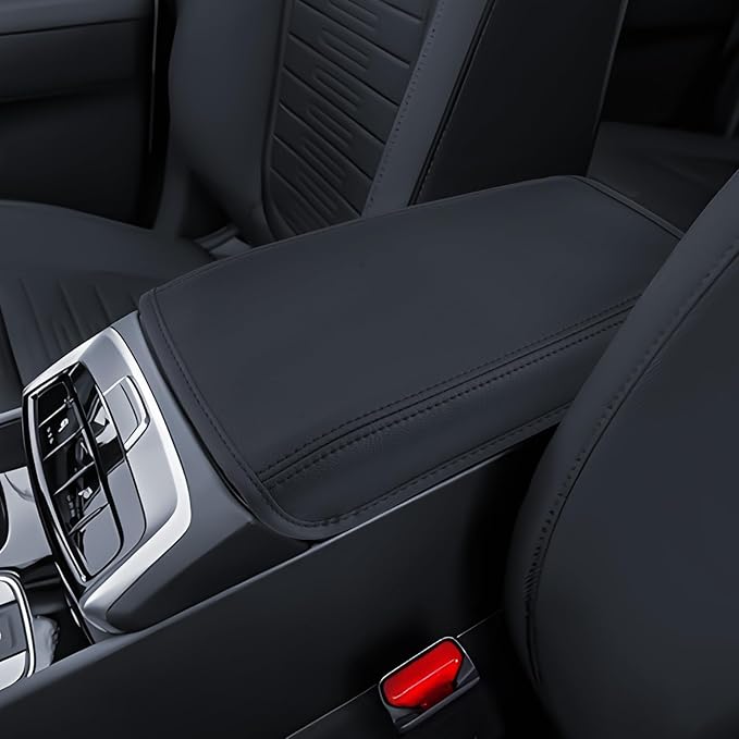 Armrest Cover for 2022 2023 2024 2025 2026 Hyundai Tucson (SE/SEL/SEL Convenience/XRT/N Line/Limited) Accessories Center Console Middle Lid Pad Protector for Car Elbow Rest