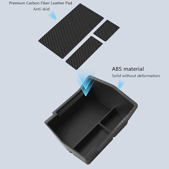 Center Console Organizer for 2025 Forester Accessories 2025 Forester Base/Premium/Sport/Limited/Touring Middle Console Organizer