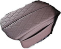 Center Console Cover,Compatible with BMW X5 F15 2014-2018 X6 F16 2015-2019 Car Armrest Box Pad Soft Leather Elbow Support Arm Rest Cushion(Brown)