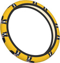 Boston Terrier Print Car Steering Wheel Cover, 15 Inch Steering Wheel Cover Stylish Decor for Most Cars