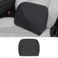 Arcoche Memory Foam Lumbar Support Pillow for Tesla Model 3 Model Y Model S/X Cybertruck Model 3 Hidden Model Y Juniper Accessories - Mid/Lower Back Support Cushion for Car Seat (Black)