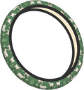 Goat Floral Car Steering Wheel Cover, 15 Inch Steering Wheel Cover Stylish Decor for Most Cars