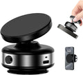 Hands-Free Vacuum Suction Cup Phone Mount, Auto-Seal & One-Touch Release Magnetic Phone Holder, 360 Adjustable for Car, Screen, Glass & Smooth Surfaces, for iPhone 12-17