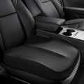 Hovom Car Seat Cushion, Wedge Memory Foam Car Cushion for Driving Seats, Non-Slip Adult Booster Seat Cushions Pad for Driver, Raise Height to Improve Driving Vision & Tailbone Pain Relief (Black)