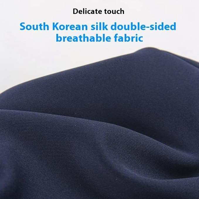 Car Seat Cushion for Driving for GMC Sierra 2500HD/3500HD Crew Cab 2020-2025, Memory Foam Seat Cushion for Office Chairs Truck Drivers Ergonomic Seat Cushion for Back,Blue