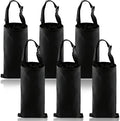 6 Pcs Car Trash Bags Hanging Back Car Garbage Bag Washable Detachable Garbage Bag for Car Trash Bag Hanging Back Seat Outdoor Traveling Home Use