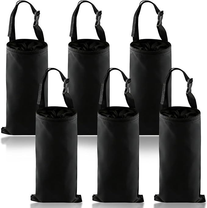 6 Pcs Car Trash Bags Hanging Back Car Garbage Bag Washable Detachable Garbage Bag for Car Trash Bag Hanging Back Seat Outdoor Traveling Home Use