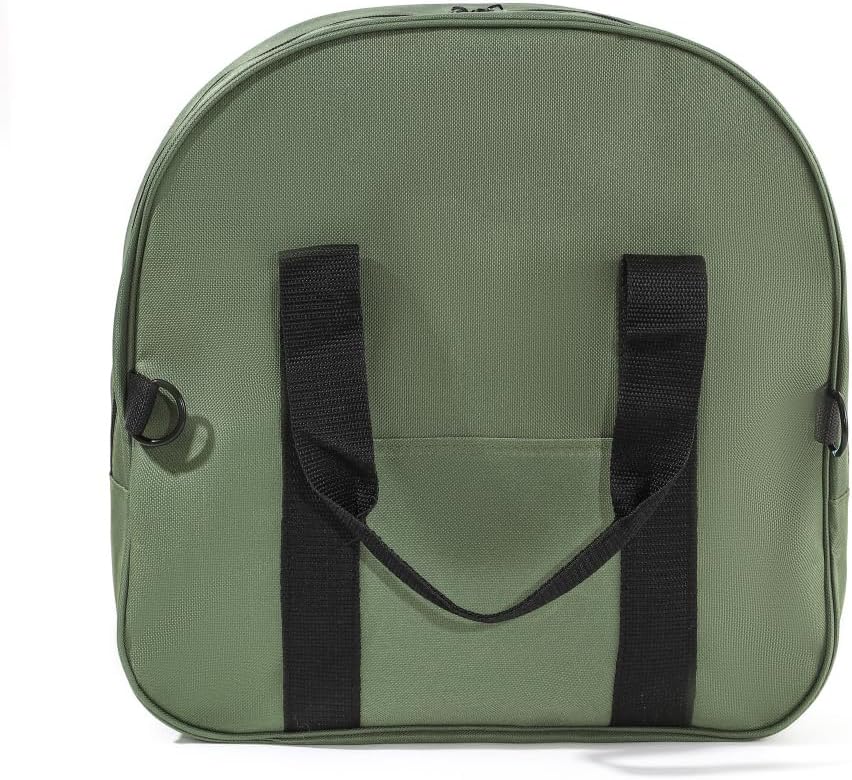 YELAIYEHAO Cable Bag - Jumper Cable Bag - Storage & Organizer for Cables, Cords, and Hoses (Green, 15.7 X 15.3X 4.3INCH)